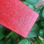 State Powder Coating Ral3020 Red Lizard Skin Alligator Finish UV Electrostatic
