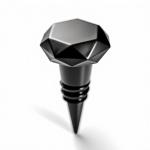 3D Die Struck Design Vintage Brass Wine Stopper With Customized Logo