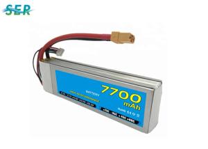 Quality 35C 11.1 Volt 7700mAh LiPo RC Car Battery Packs Drone Quadcopter Application wholesale