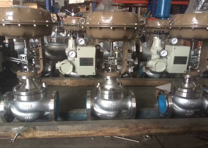 SS316L SS304 Pneumatic Control Valve Trunnion Ball Actuator Double Acting Spring Return