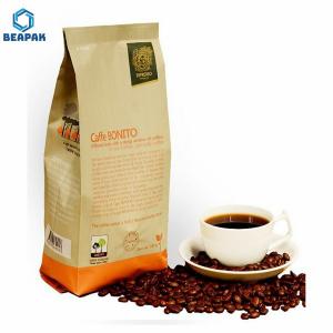 Quality Flat Bottom k BOPP Aluminum Foil Packaging Coffee Bags wholesale