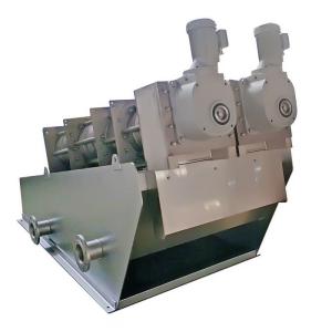 Quality Screw Press Sludge Dewatering Machine Sludge Dehydrator Self Cleaning wholesale