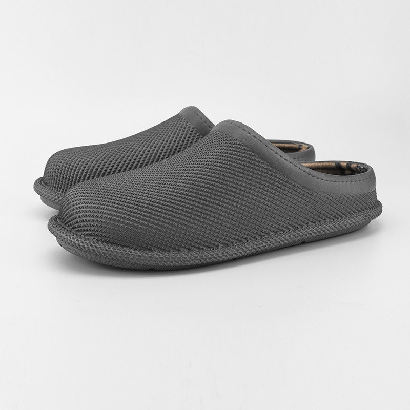 46EU Mens Winter House Slippers , Anti Slip Foam Sole Slippers