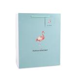 Custom Logo Kid Gift Branded Paper Bags Cute Animal Cartoon Printed