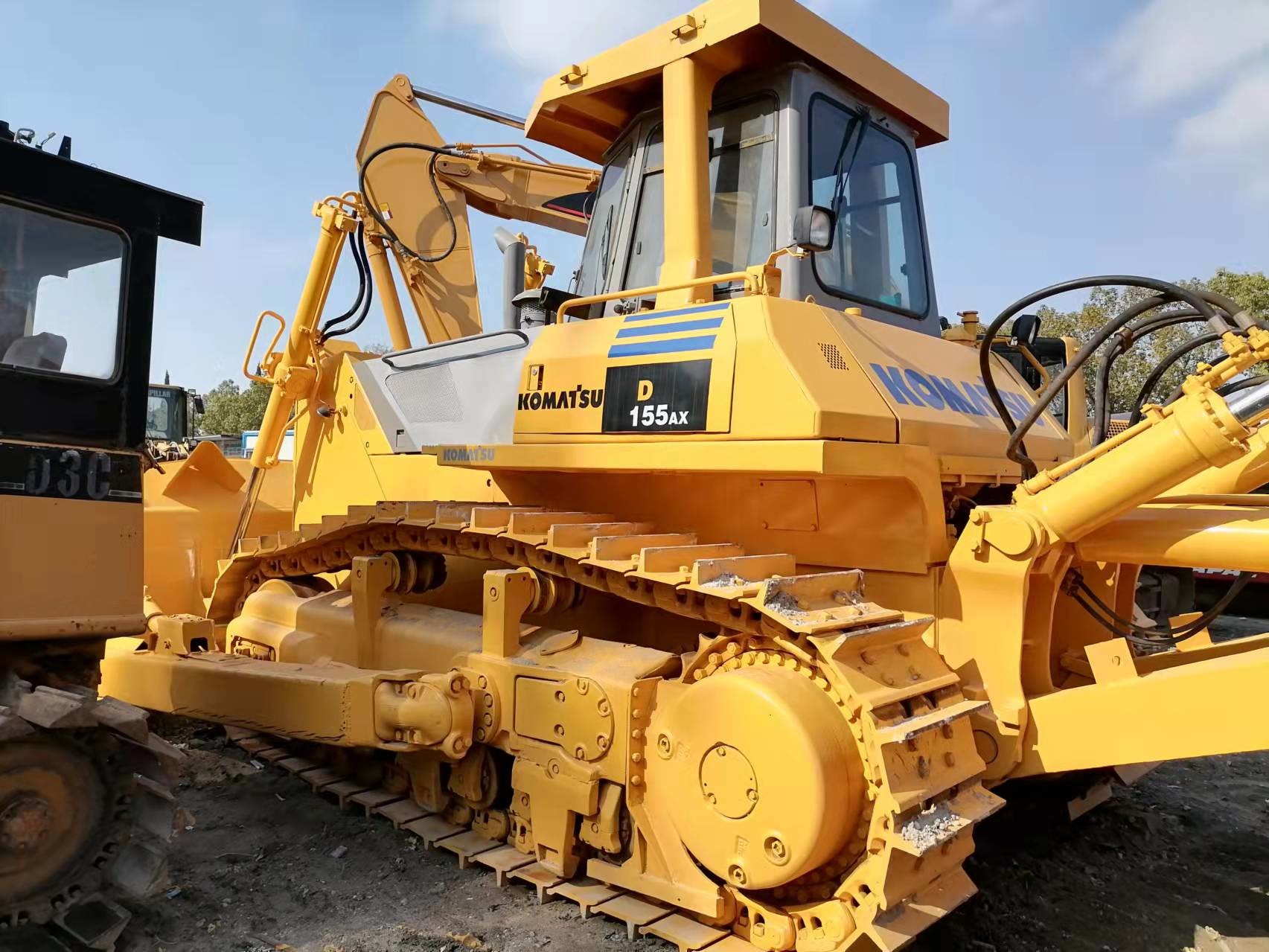 Komatsu D155ax 5 Crawler Bulldozer Used Komatsu Bulldozer Used Small Dozer