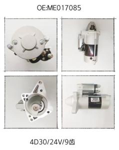 Quality ME017085 Mitsubishi Outlander Excavator Starter Motor 24 Volt 3.2KW M2T67881 wholesale