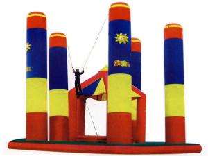 Quality Inflatable Amusement Park Bungee Trampoline For Outdoor Games wholesale