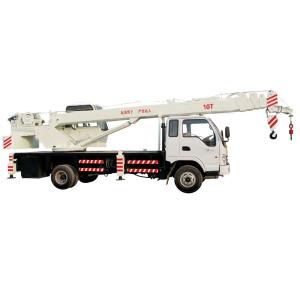 Quality 6-16 Ton Hydraulic Truck Mounted Crane For Construction Material Loading wholesale