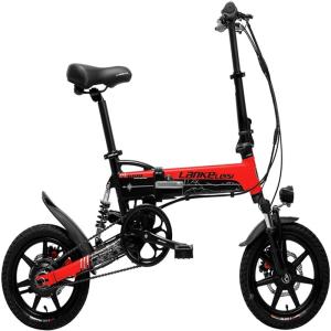 Quality LANKELEISI G100 14 Inch Folding Electric Bike With 70-80Nm Torque wholesale