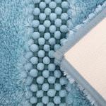 OEKO-TEX Non Shedding Shaggy Microfiber Chenille Tafts Bath Mat