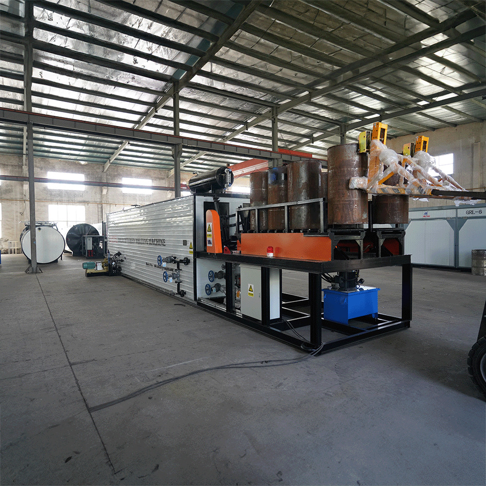 Efficient Bitumen Drum Melting Equipment with Automatic Thermal Oil Heating