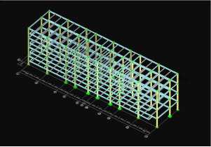 Office Prefabricated Multi Storey Steel Building Hotel Steel Structure Building