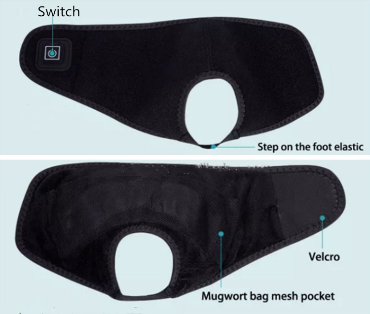 Thermal Therapy Heating Waist Belt 120g Ankle Heating Pad 5V