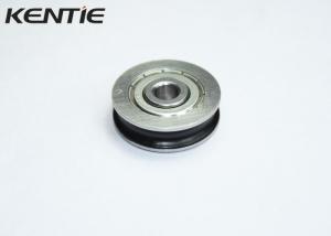 Quality 420 Stainless Steel Custom Made Bearings 608ZZ 8 X 31.5 X 8.5mm U Groove Guide Wheel wholesale