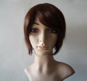 Quality Glueless Full Silk Blonde Human Hair Wigs / Brazilian Lace Front Wigs wholesale