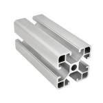 90X90 100X100 Anodizing Silver Aluminum Assembly Line Extrusions