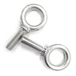 G279 Shoulder Type Forged Stainless Steel AISI 304 AISI 316 Eye Bolt Plain