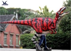 Quality Simulation Walking Real Life Dinosaur Costume Controlled By Human / Hollywood Movie Props wholesale