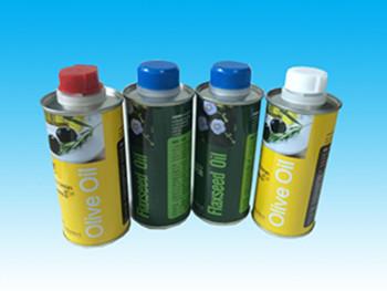Cheap 350ml Olive Oil Metal Container Food Grade Empty Tin Box for sale