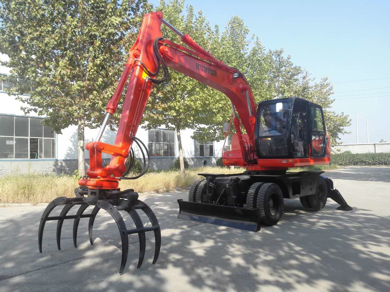 34.3MPa 12.5t Earth Excavation Machine With 0.53m3 Bucket Capacity