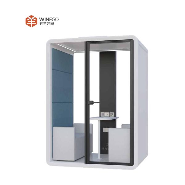 Massimo Four Persons Acoustic Telephone Booth No Disturbing Meeting Acoustic
