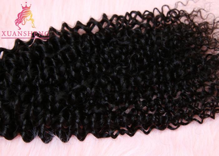 Healthy Raw Malaysian Human Hair Deep Curly No Shedding And No Tangle