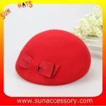 Hot sale Fashion 100% Australia wool felt ladies beret hats ,Red beret hats with