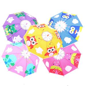 Quality UV Protect Kids Rain Umbrellas 3D Animal Shape Cartoon Childrens Novelty Umbrellas wholesale