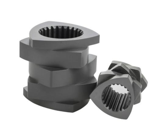 Bimetallic Extruder Screw Element for Wood Plastic Extruder for Twin Screw
