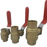 Durable 1/2 Inch Full Way Brass Ball Valve 400wog Female Threaded