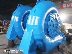 Quality 450-1000rpm High Head Water Turbine with 200kw-20mw Capacity Stainless Steel Runner wholesale