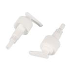 Flat Headed Plastic PP Ribbed Screw Lotion Pump Shower Cream Press Dispenser 28