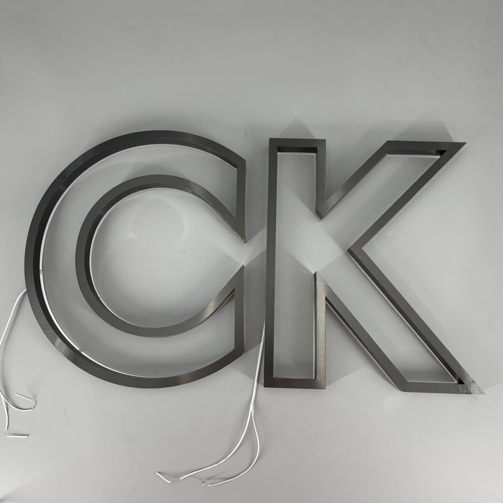 Channel Letter 3d Backlit Led Sign Metal Acrylic Letters Luminous Words