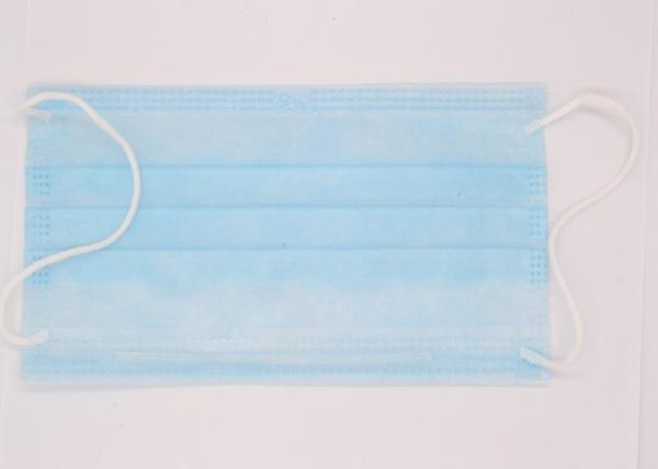Non Woven 3 Layer Face Mask Excellent Bacterial Filtration Properties