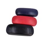 Portable Leather Metal Glasses Case Easy To Carry Customization