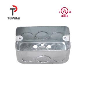 Quality Galvanized Steel Handy Box Rectangular For Surface Mounted Wiring wholesale