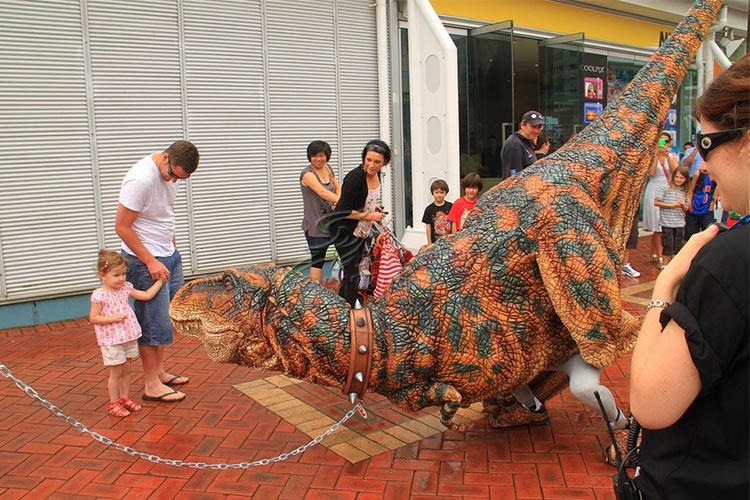 Light Realistic Walking Dinosaur Costume For 1.6 - 2 Meters Performer