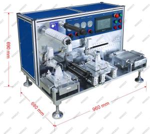 Quality Semi Auto Battery Manufacturing Machine 1KW Battery Electrode Stacking Machine wholesale