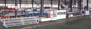 Quality Stable Quality 3''- 4''PVC Pipe Production Line With HYZS65/132 Conic Twin Screw Extruder wholesale
