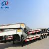 Buy cheap Semi-Trailer 4 Axles 13.73m 75 Tons 80ton Lowbed Flat Low Bed Loader in Qatar from wholesalers