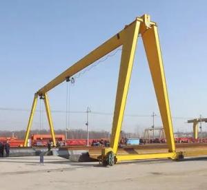 Quality 5 Ton MH Model Box Type Single Girder Gantry Crane 3Phase 380V 50hz wholesale