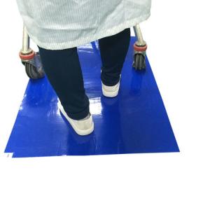 Quality OEM Sticky Mat Adhesive Low Density Polyethylene Cleanroom Adhesive Tacky Mats For Clean Room wholesale