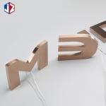 AC 100V-240V Backlit Stainless Steel Letters 3D Illuminated Signage