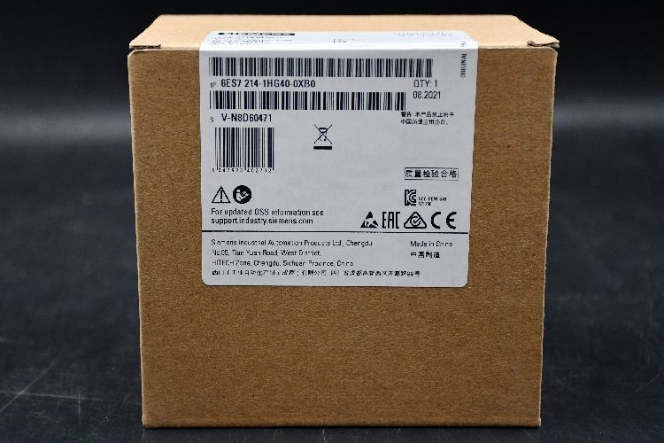 Siemens S7-1200 PLC CPU - 14 (Digital Input, 2 switch as Analogue Input) Inputs, 10 (Digital Output, Transistor Output)
