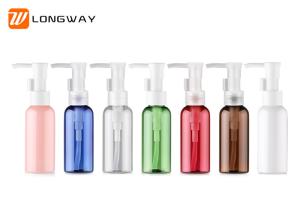 Quality 50ml Plastic Facial Makeup Remover Cleansing Oil Bottle with Lotion Pump for Cosmetic wholesale