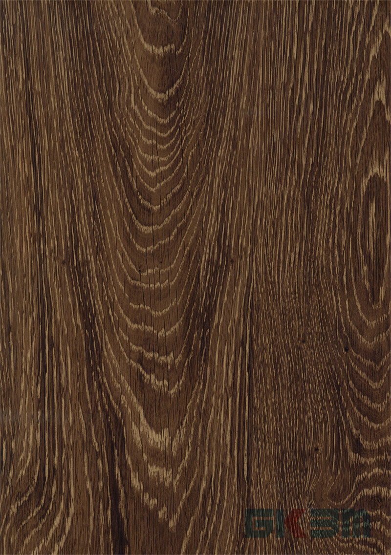 YA-M308-11 Wood Grain PVC Flooring 5mm Fire Retardant Scratch Resistance