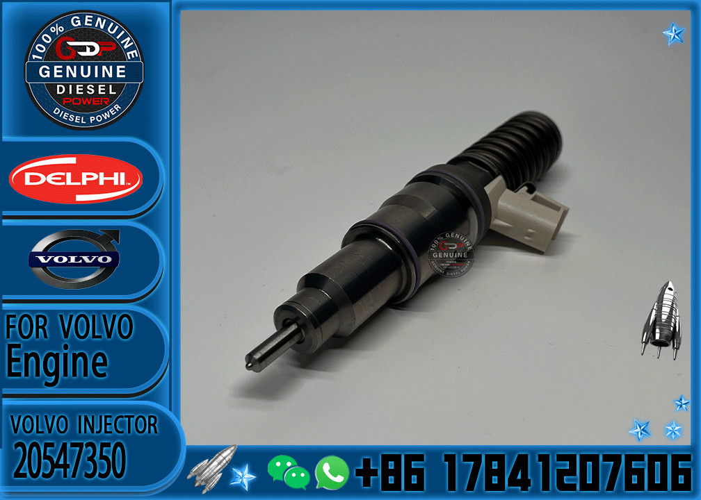 Volvo Engine Common Rail Injector 20547350 85000416 Ex631016 Injector