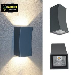 Quality Outdoor IP65 Waterproof Twin-head COB LED Wall Light 20W for Hotel Lighting Villa Lighting wholesale