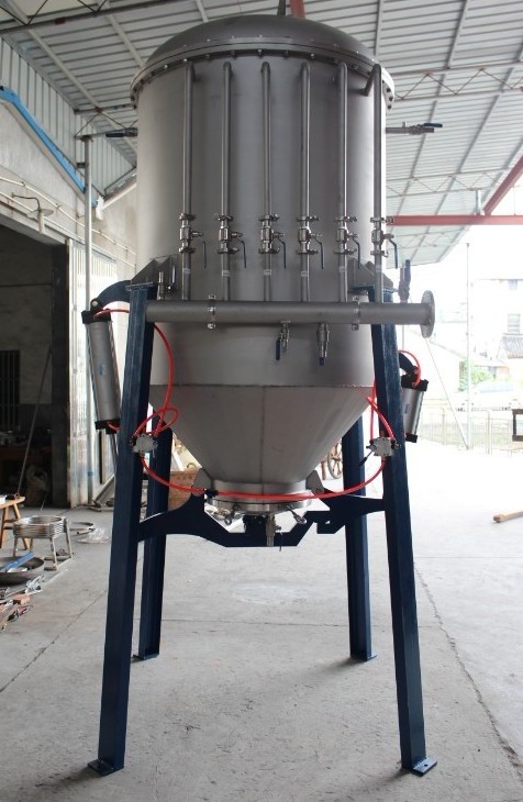 Industry Stainless Steel Candle Filter Machine for Water Treatment Capacity 500L-2000L