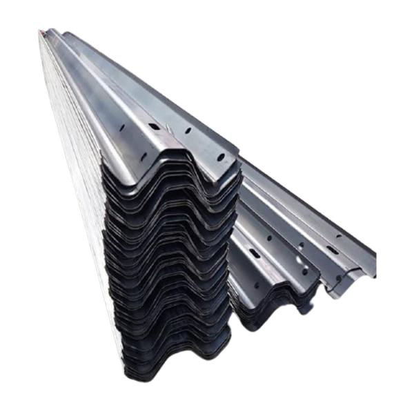 S235JR S345JR Zinc Coated Galvanized Steel Highway Guardrail for Customized